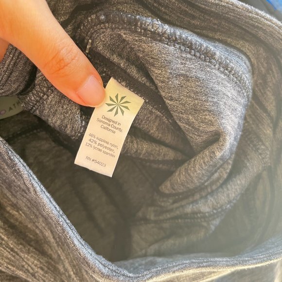 Athleta Metro Heather Gray Jogger Track Travel Pants Womens Size XXS Athletic - Picture 9 of 10